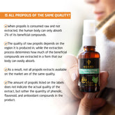 Propolis: 30% Pure Propolis Extract with Vitamin D3 & K2 - 30 ml. (30 Servings)